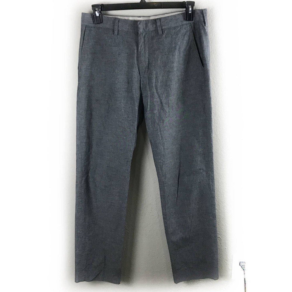 J. Crew F Men's Slim Bedford Dress Pant Gray Pants